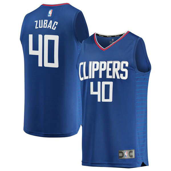 Maillot nba Los Angeles Clippers Icon Edition Homme Ivica Zubac 40 Bleu